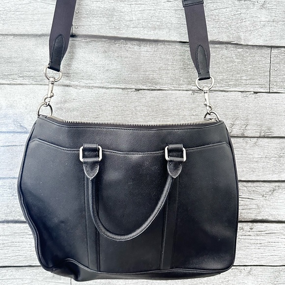 Coach Leather Unisex Lap Top Bag - Picture 2 of 7